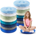 Fumete 16 Pcs 16 Inch Round Floor Cushions for Kids and Toddlers, Flexible Seating Classroom Furniture Floor Pillow for Home, Da
