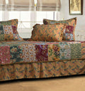 Greenland Home Antique Chic Daybed Quilt Set, 33 inches X 63 inches, Multicolor