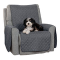 Furhaven Water-Resistant & Reversible Recliner Chair Cover Protector w/ Side Pockets for Dogs, Cats, & Children - Quilted Polka 