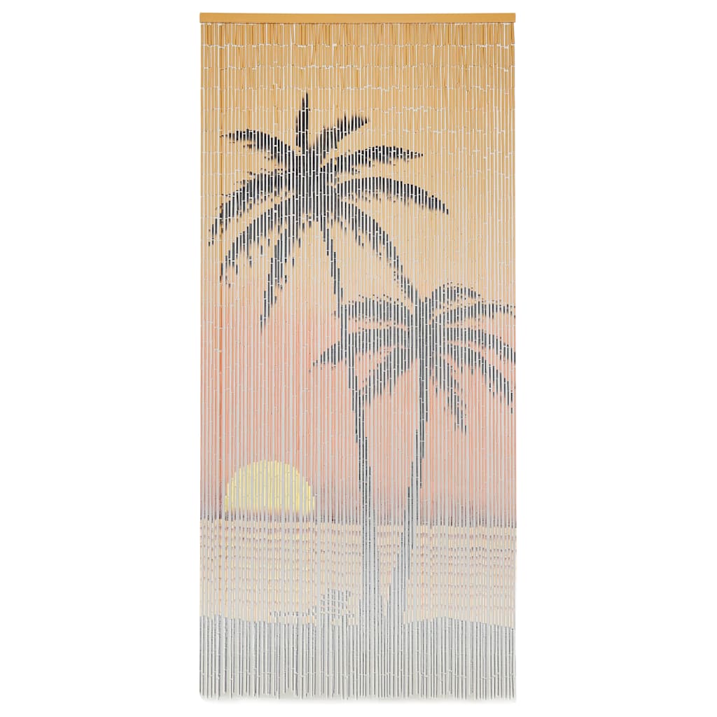 vidaXL Insect Door Curtain Bamboo 35.4x78.7