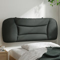 vidaXL Headboard Cushion Dark Gray 39.4 Fabric