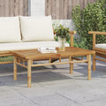 vidaXL Coffee Table 35.4x19.7x13.8 Bamboo