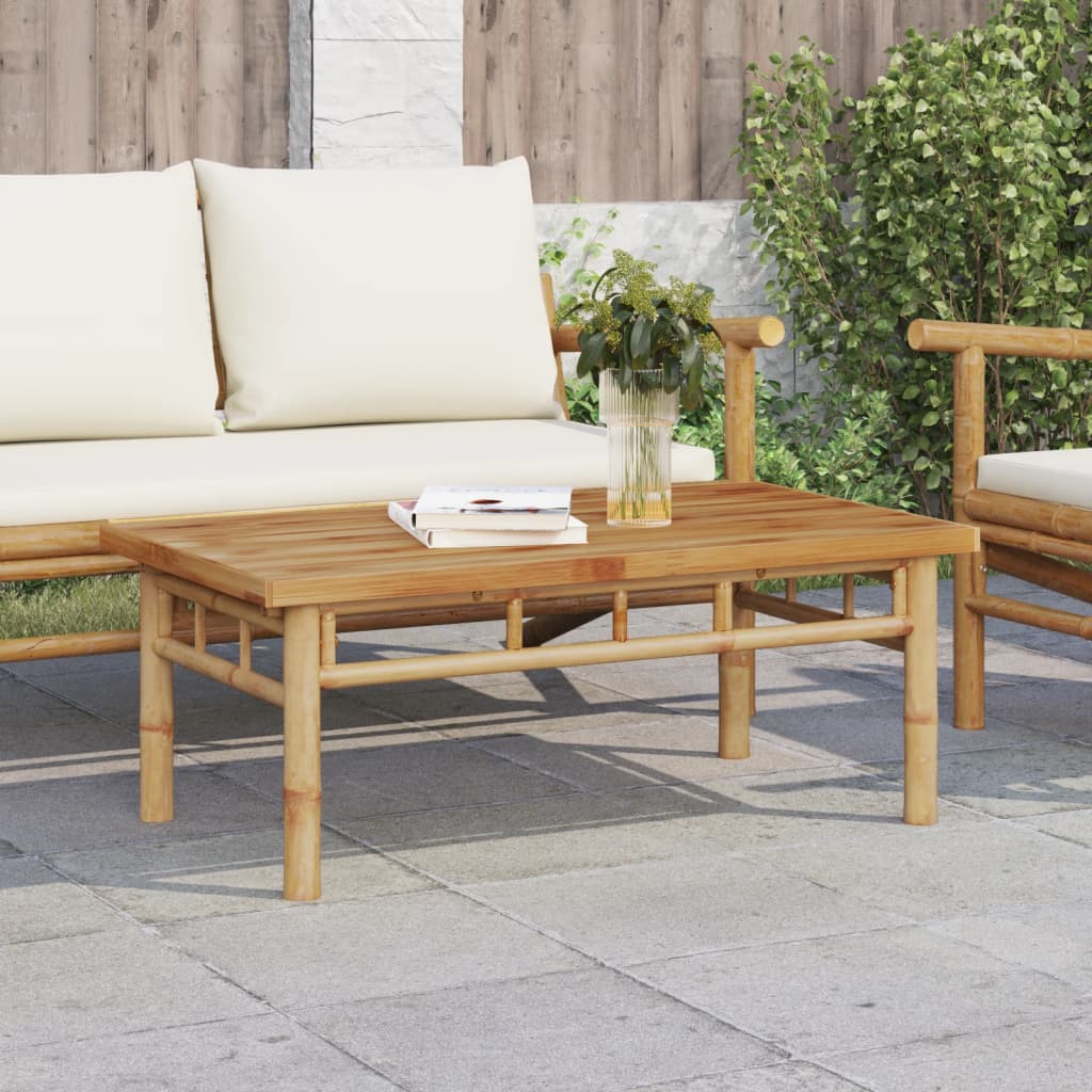 vidaXL Coffee Table 35.4x19.7x13.8 Bamboo