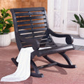 SAFAVIEH Outdoor Collection PAT7016 Chair, Black