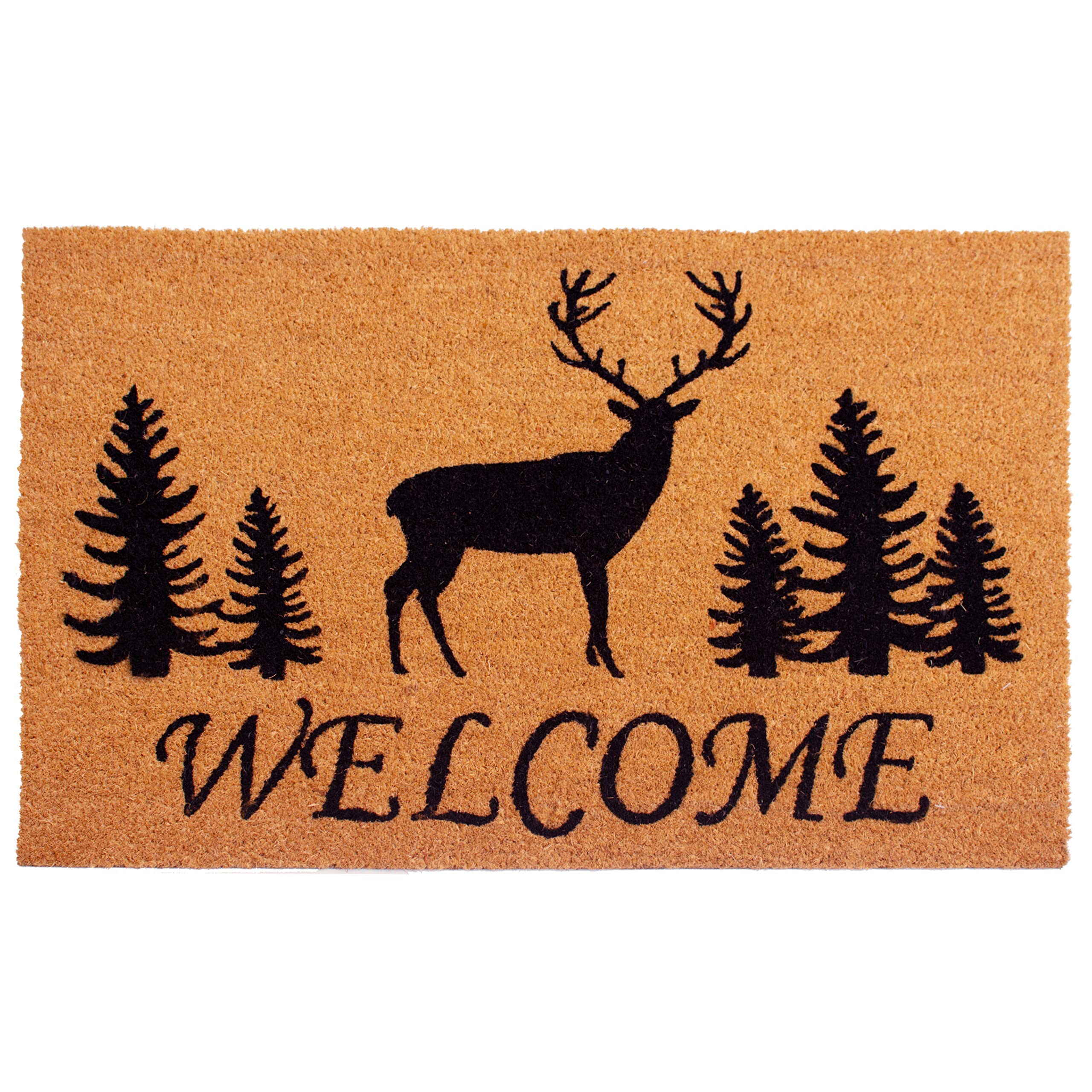 Calloway Mills 121472436 Deer Welcome Doormat 24 X 36