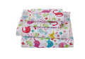 Fancy Linen Dinosaur Pink Purple Turquoise Lime Green Sheet Set Girls/Teens New (Twin)
