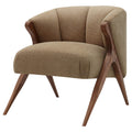 npd furniture and more Florence Fabric Accent Chair, Cream