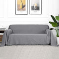 MYSKY HOME Sofa Cover, Couch Covers for 2 Cushion Couch, Geometrical Couch Cover Living Room Sofa Throws Sofa Slipcovers for Pet