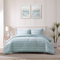 Tommy Bahama - Queen Duvet Cover Set, Cotton Bedding with Matching Shams & Button Closure, Super Soft Bedding Set (Clearwater Ca