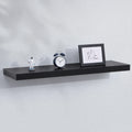 Floating Shelves - 10.23 Inch Deep Wall Shelf for Decor & Storage - Wall Mounted Display Shelving with Invisible Heavy-Duty Meta