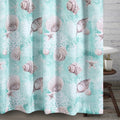 Greenland Home Fashions Fabric Sensations Shower Curtain, Stylish Bathroom Decor, Machine Washable, 72 inches x 72 inches, Ocean