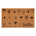 Calloway Mills 112222436 Mushroom Hello Doormat 24 x 36