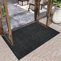 Vicwe Indoor Outdoor Door Mat, 3x5 Heavy Duty Front Door Mat, Non-Slip Washable Doormats Entrance Mats, Dirt Resistant and Abs