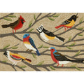 Liora Manne Frontporch Birds Indoor/Outdoor Rug, 2 x 3 ft, Multi