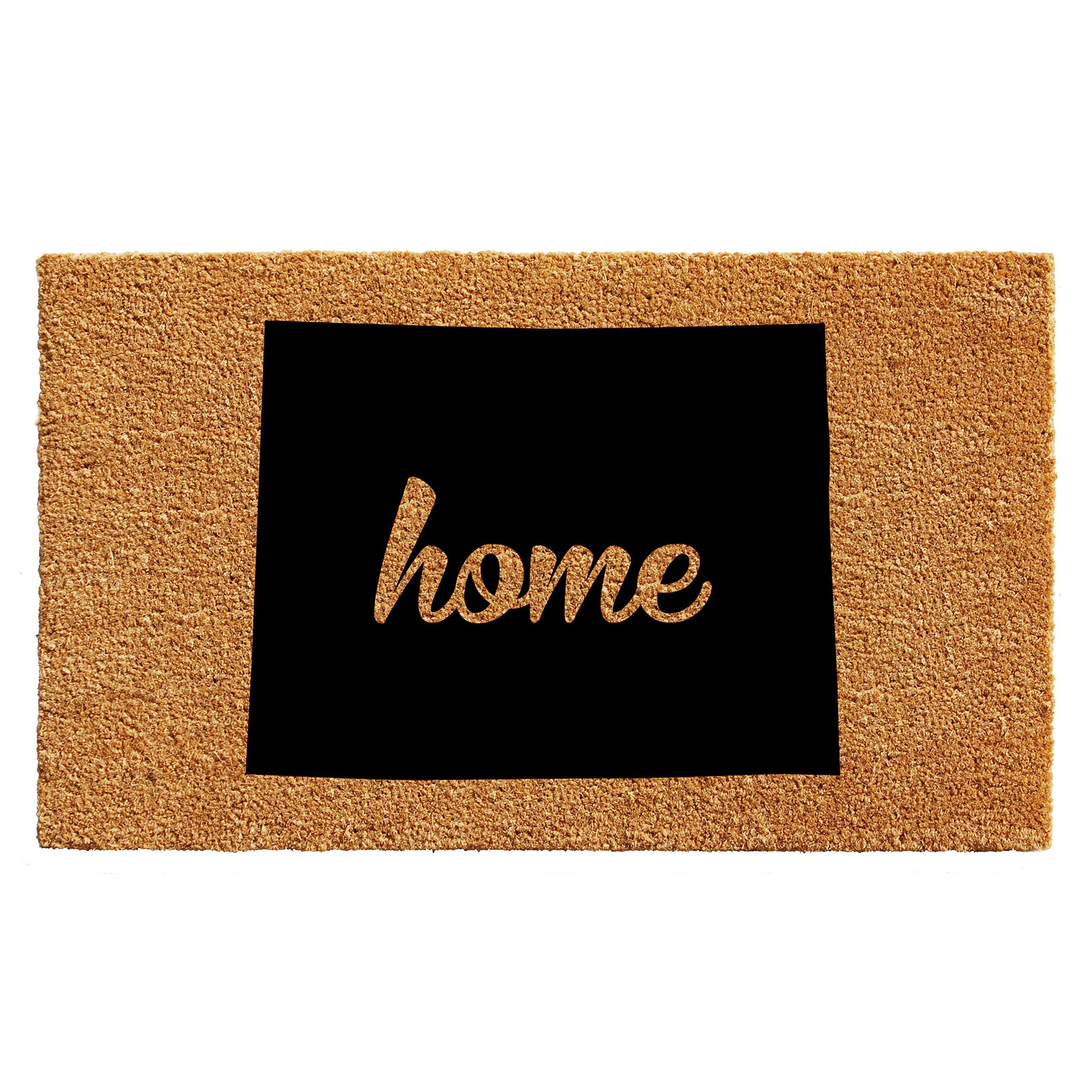Calloway Mills 105472436 Wyoming Doormat, 24 x 36, Natural/Black