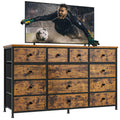 EnHomee Dresser with 13 Drawers Dresser TV Stand for 55 TV Long Dresser for Bedroom, Large Dressers & Chest of Drawers for Bedro