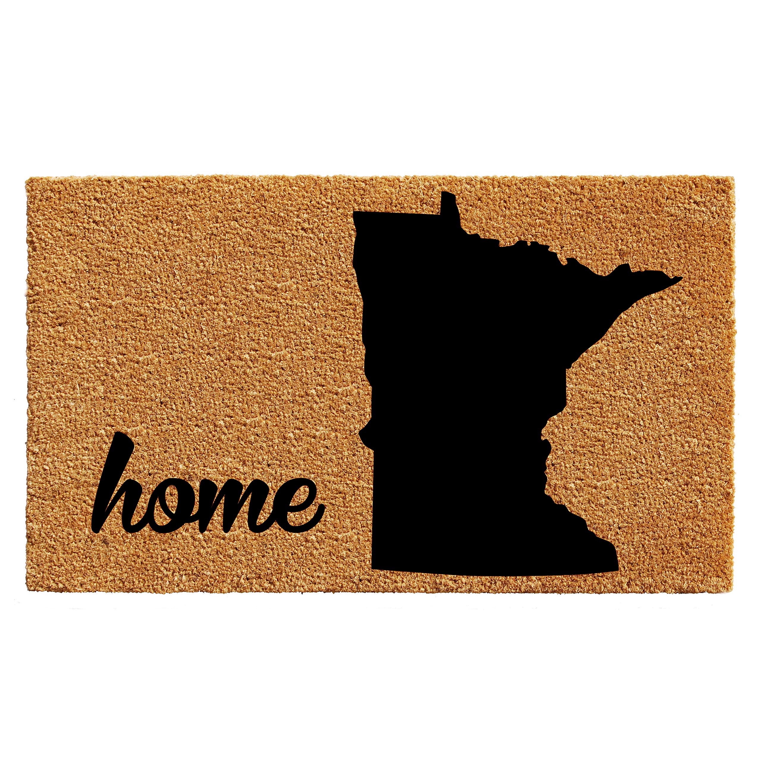 Calloway Mills 105281830 Minnesota Doormat, 18 x 30, Natural/Black