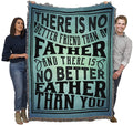 Pure Country Weavers There Is No Better Friend Than a Father Blanket - Gift Tapestry Throw Woven from Cotton - Made in The USA (