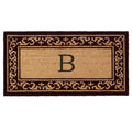 Calloway Mills AZ120063048B Vosta Monogram Doormat, 30 x 48 (Letter B)