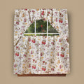 European 19121 Fruits Vintage Print 3pc Kitchen Curtain Set (60 * 36 Valance + 2pcs 30 * 36 Tiers)