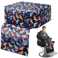 Threehoney Salon Booster Seat Children Leather Barber Chair Seat Cushion Styling Chair Dinosaur Pattern for Kids Child Hair Cutt