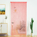 YaoYue Beaded curtain Door String curtains for Doorway Tassels Beads Hanging Fringe Hippie Room Divider Window Hallway Entrance 