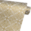 Yifely 45x300cm Retro Vines Self Adhesive Plastic Shelf Drawer Liner Moisture Proof Storage Mat