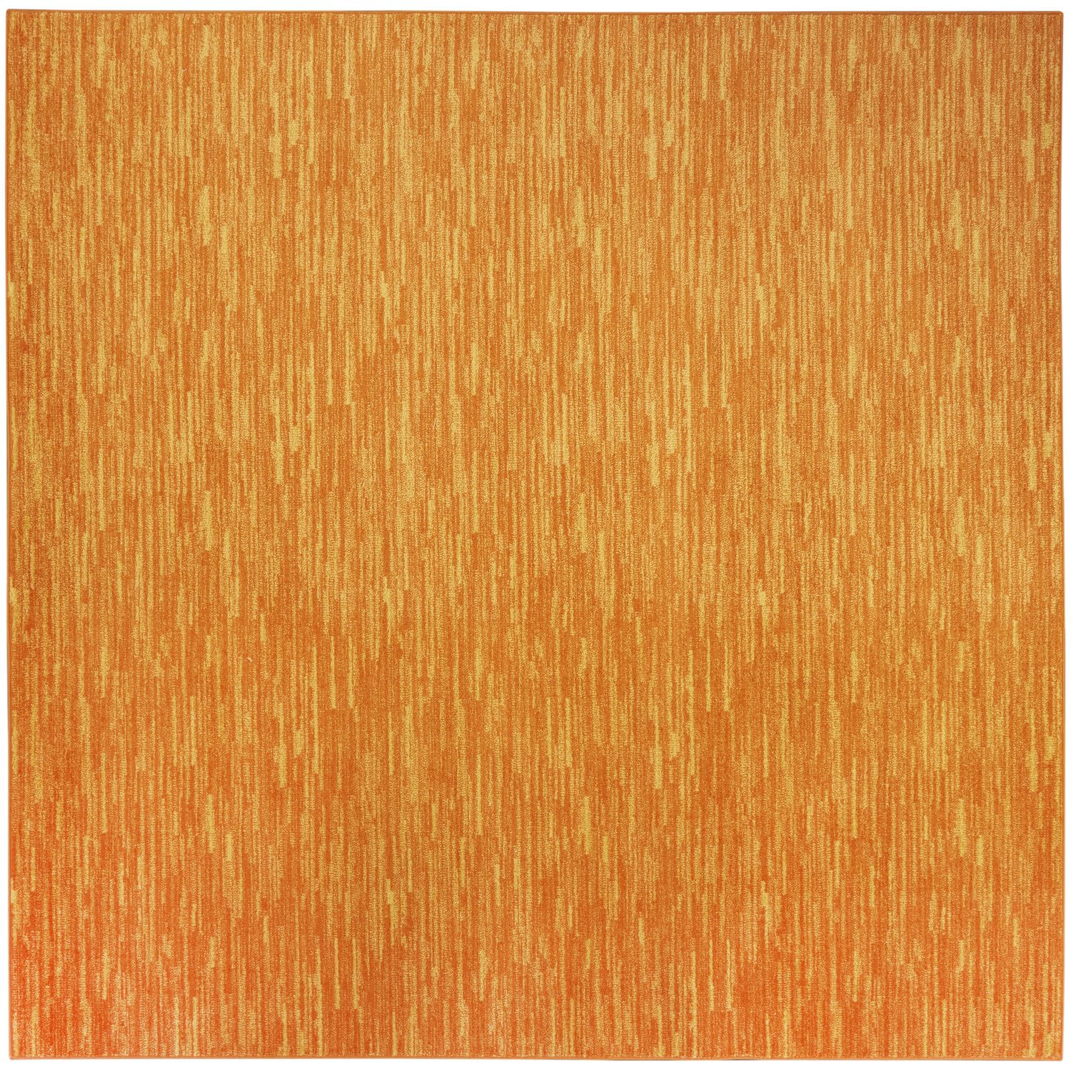 Nourison Essentials Indoor/Outdoor Sunburst 7 x Square Area Rug, Easy Cleaning, Non Shedding, Bed Room, Living Room, Dining Roo