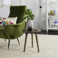 Safavieh Home Orion Modern Chocolate Round Accent Table