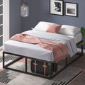 ZINUS Joseph Metal Platforma Bed Frame / Mattress Foundation / Wood Slat Support / No Box Spring Needed / Sturdy Steel Structure