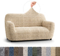 PAULATO BY GA.I.CO. Loveseat Slipcover - Oversized Chair Cover - Stretch Couch Cover - Cushion Love Seat Sofa Slipcovers - 1-Pie
