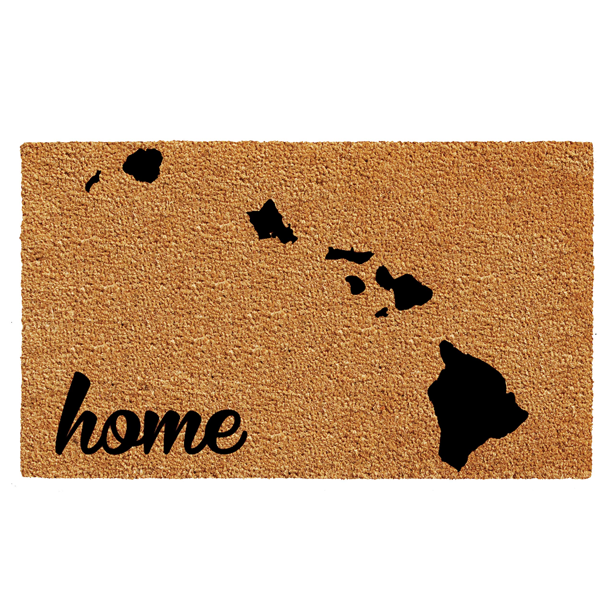 Calloway Mills 105511830 Hawaii Doormat, 18 x 30, Natural/Black