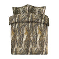 VISI-ONE Realtree Excape Camo Comforter Set Queen Size 3 Piece - Soft Lightweight Microfiber Bedding Machine Washable - Rustic H