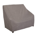 Modern Leisure Garrison Patio Loveseat Cover - Weather-Resistant Fabric - Outdoor Furniture Protection Perfect for Patio, Deck, 