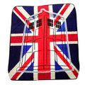 Doctor Who Union Jack Super Plush Silk Touch Blanket Throw