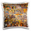 3dRose pc_131648_1 Debre Berhan Selassie Church in Gonder, Ethiopia Af16 Mzw0413 Martin Zwick Pillow Case, 16 x 16