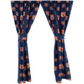 College Covers Everything Comfy Auburn Tigers Curtain Panel Set, 2 Panels, 2 Matching Tie Backs, 42 inches wide by 84 inches lon