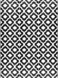 BalajeesUSA rv mats Outdoor Rug - 9x12, Black Reversible Recycled Plastic Straw Outdoor Patio Rugs Clearance Waterproof Large RV