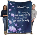 Pure Country Weavers No Longer in Our Sight But Forever in Our Hearts Blanket - Personalized - Custom Sympathy Bereavement Gift 