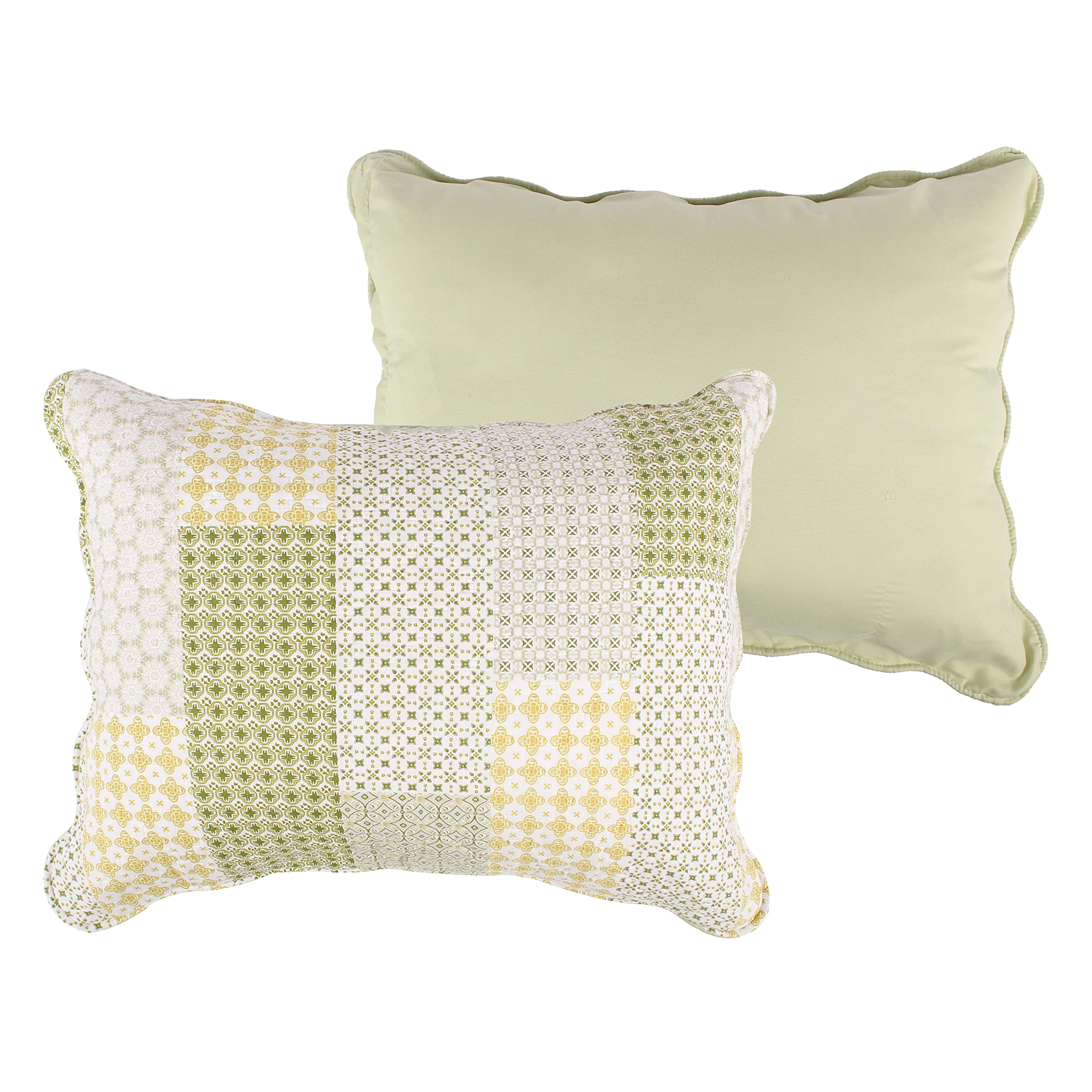 Barefoot Bungalow Juniper Pillow Sham, King, Sage