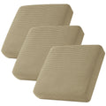 CHUN YI 3Piece Stretch Couch Cushion Covers Individual Sofa Seat Slipcovers Suitable for Armchair Loveseat Sofa with Spandex Jac