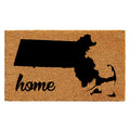 Calloway Mills 105272436 Massachusetts Doormat, 24 x 36, Natural/Black