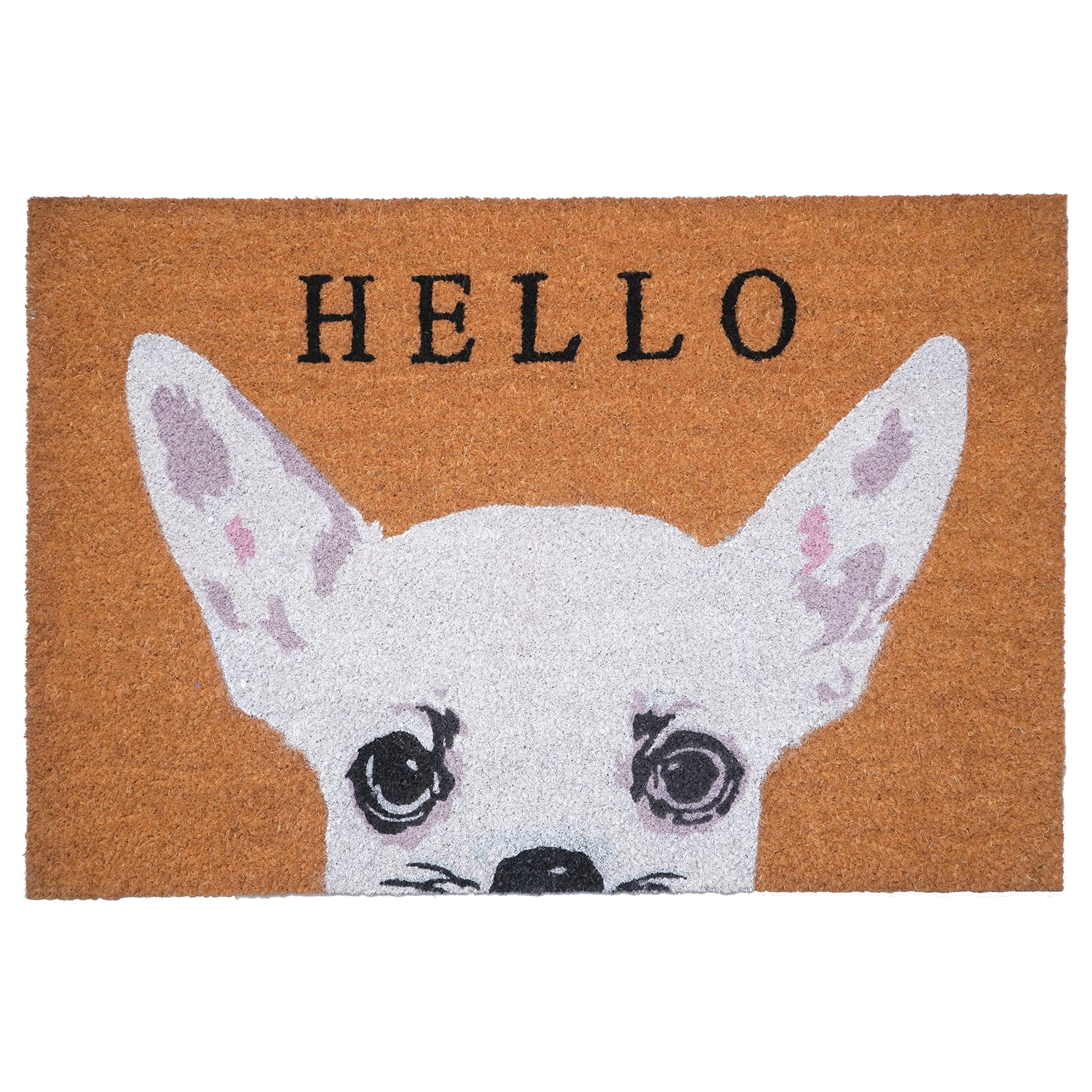 Calloway Mills White Apple Head Chihuahua Doormat (17 x 29)