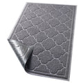 LuxStep Door Mat Large 24x36 Inch Indoor Outdoor Doormat, Non-Slip Low-Profile Design Floor Mat,Front Door Welcome Mat for Entry