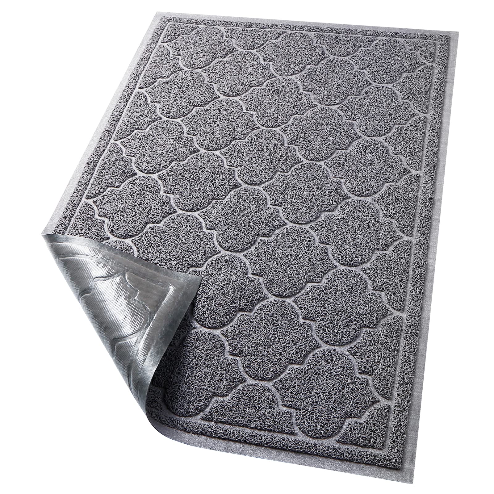 LuxStep Door Mat Large 24x36 Inch Indoor Outdoor Doormat, Non-Slip Low-Profile Design Floor Mat,Front Door Welcome Mat for Entry