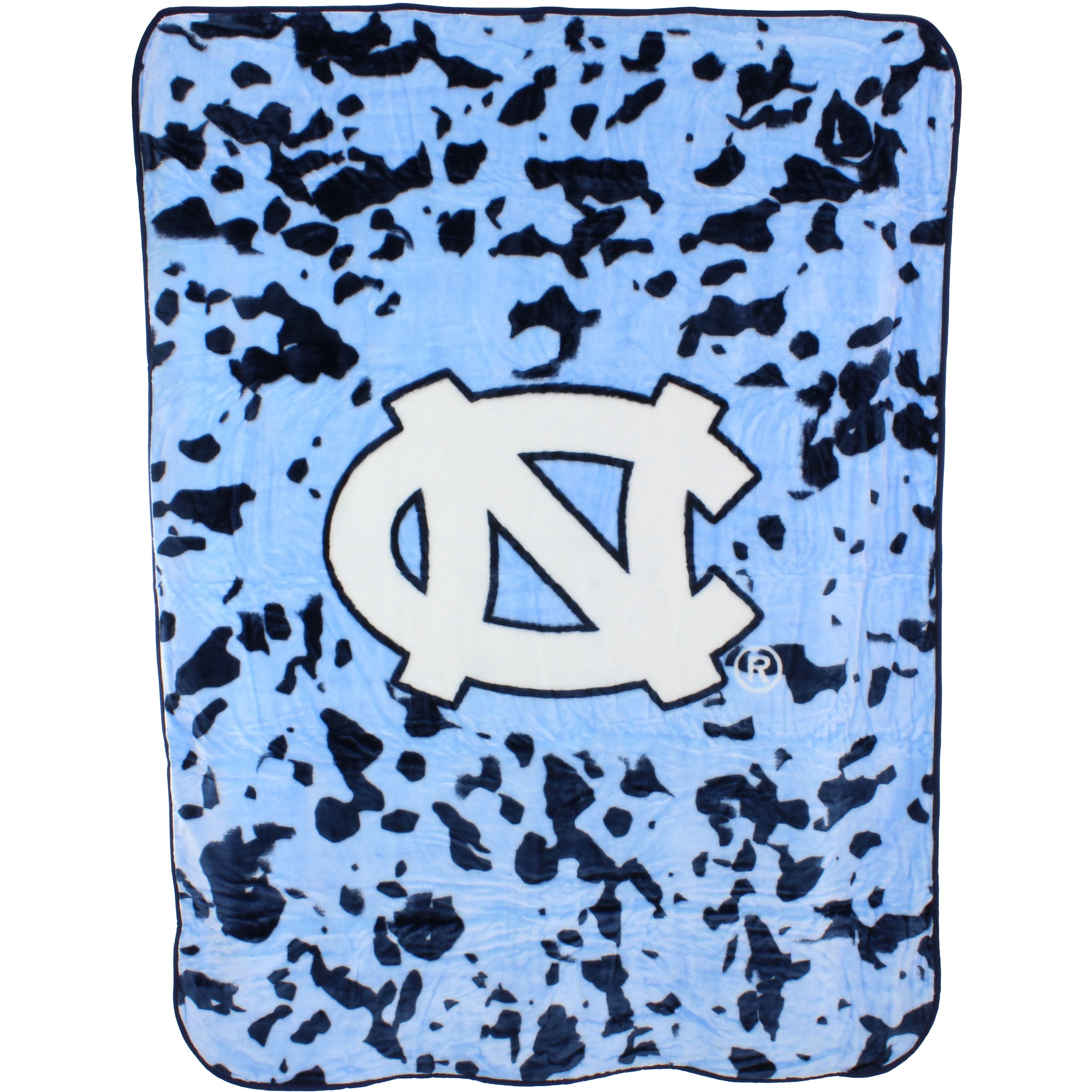 College Covers NCAA Rachel Throw Blanket, 63 x 86, North Carolina Tar Heels,NCUTH