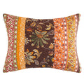 Greenland Home Barefoot Bungalow Audrey Sham, King 20 x 36-inch, Chocolate