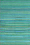 Mad Mats Geometric Outdoor Rug, Reversible Plastic Mat (6 x 9, Mix - Tropical)