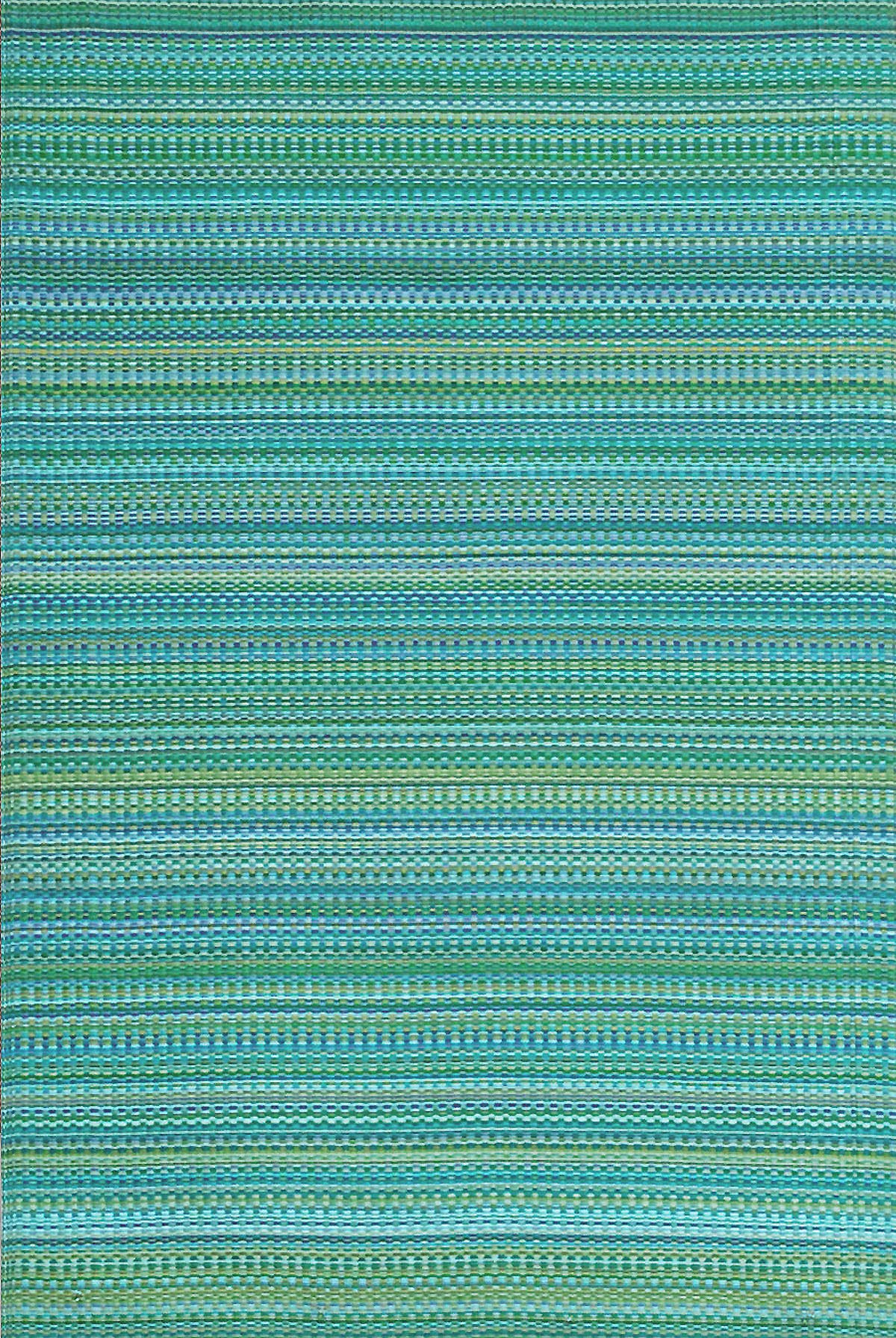 Mad Mats Geometric Outdoor Rug, Reversible Plastic Mat (6 x 9, Mix - Tropical)