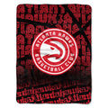 The Northwest Company NBA Atlanta Hawks Micro Raschel Throw Blanket, 46 x 60, Redux